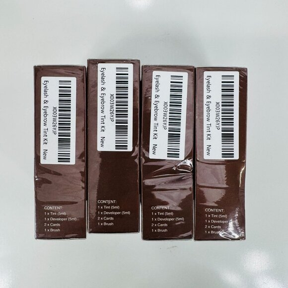 Flora Ruby COFFEE for Eyebrows Eyelash And Eyebrow Dye Tint Kit Exp 11/26 (4-pk) - Picture 3 of 5